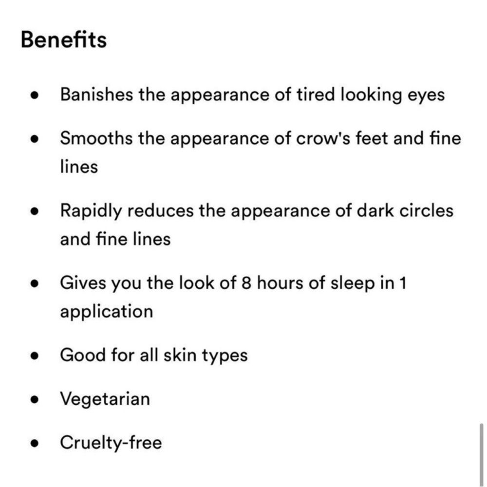 Sunday Riley Auto Correct Eye Contour Cream Deluxe Sample - Picture 4 of 6